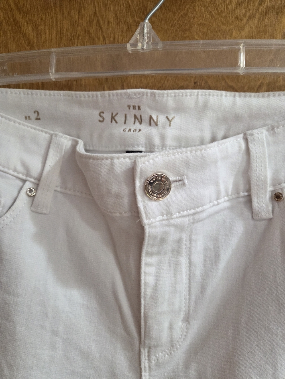 White House Black Market The Skinny Crop Size 2 - Picture 3 of 6
